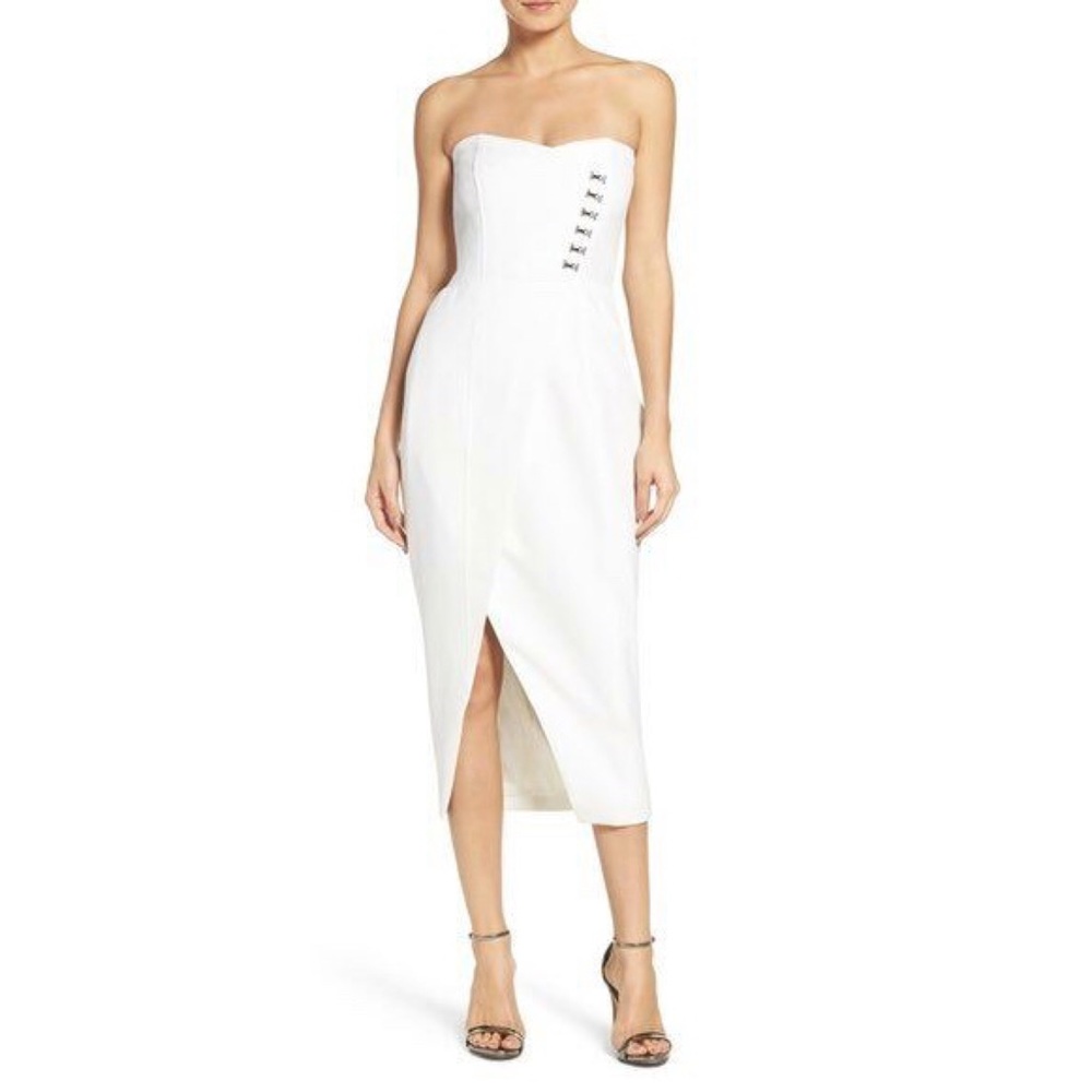 Misha Collection Mid-Weight Crepe Cocktail Dress